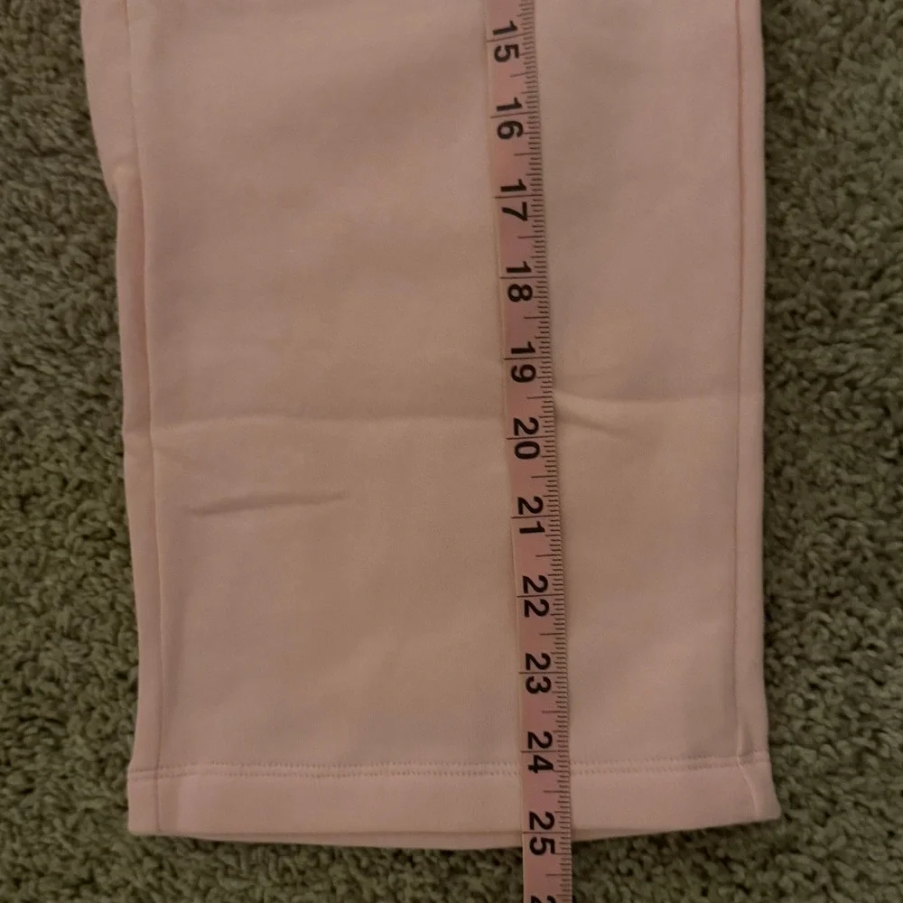 NWT Old Navy Kids Wide Leg Fleece Sweatpants Pink XS 5 Drawstring Pockets